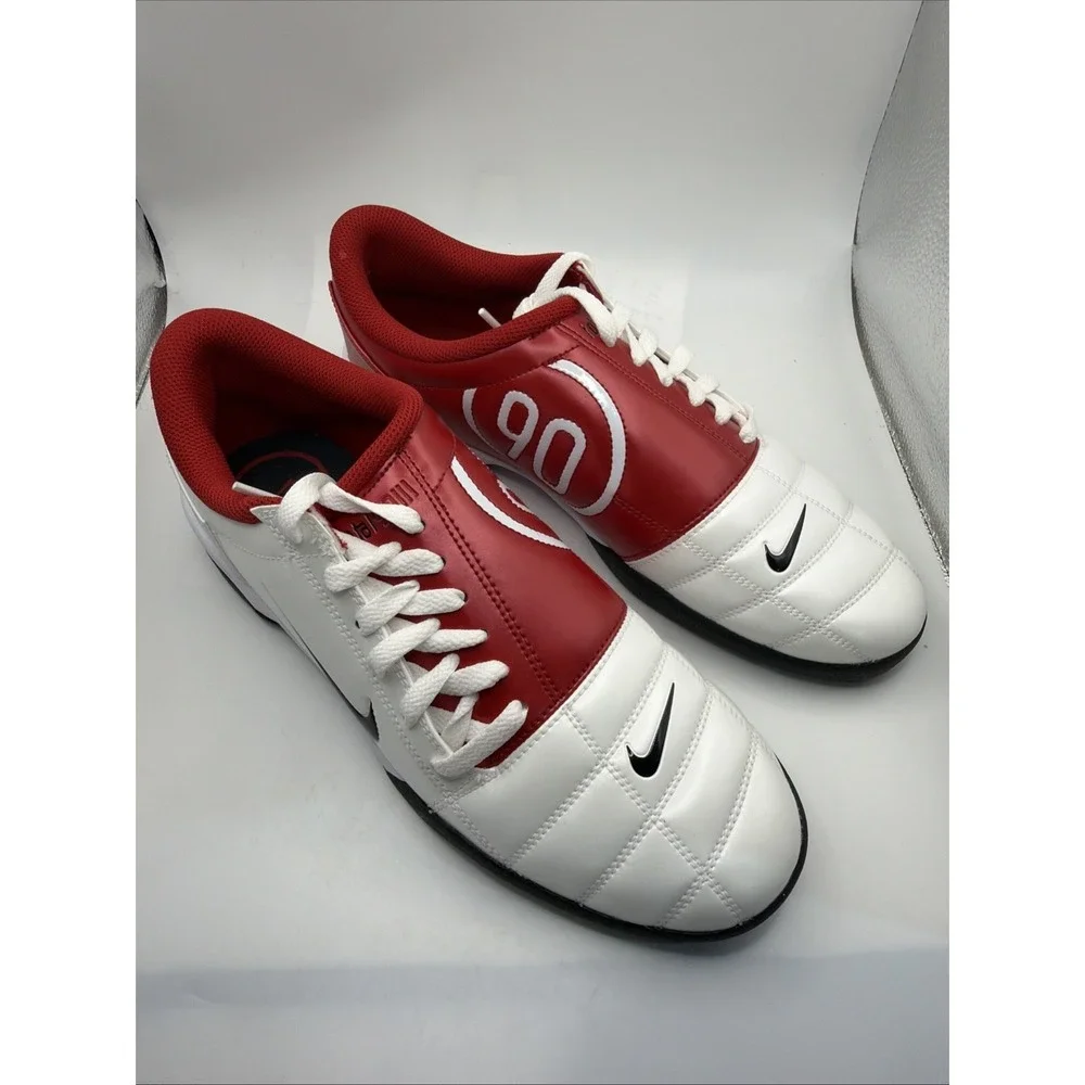 Nike Total 90 3 SP White/Black-Gym Red Men's‎ Size 11, Women's 12.5. New